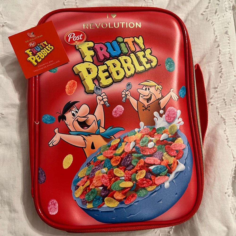 I Heart Revolution Fruity Pebbles Cosmetic Bag